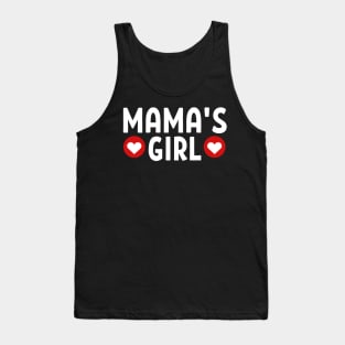 Toddler girl Venlentine day - Mama's girl Tank Top